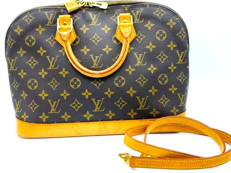 ルイヴィトン買取 アルマ モノグラム M51130 ストラップ付