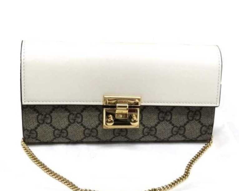 グッチ買取 GGスプリーム チェーンウォレット 