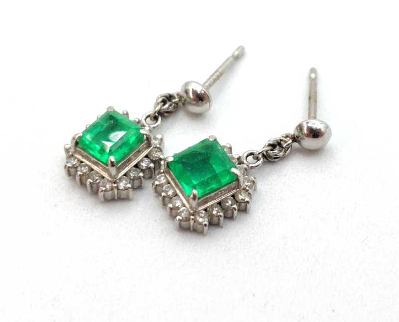 エメラルド　買取　ピアス