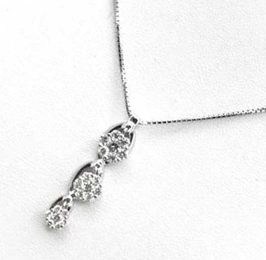 宝石買取　K18WGダイヤモンドネックレス