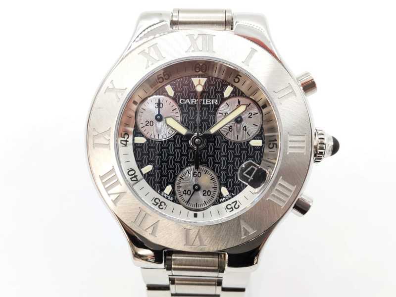カルティエ買取 クロノスカフ21 W10172T2