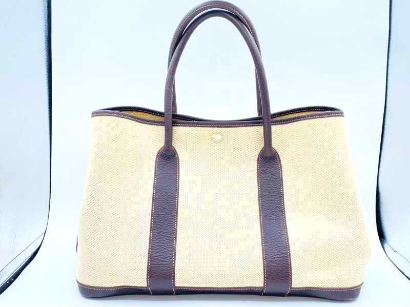 エルメス買取 ガーデンパーティ 38 MM トワルアッシュ □H刻