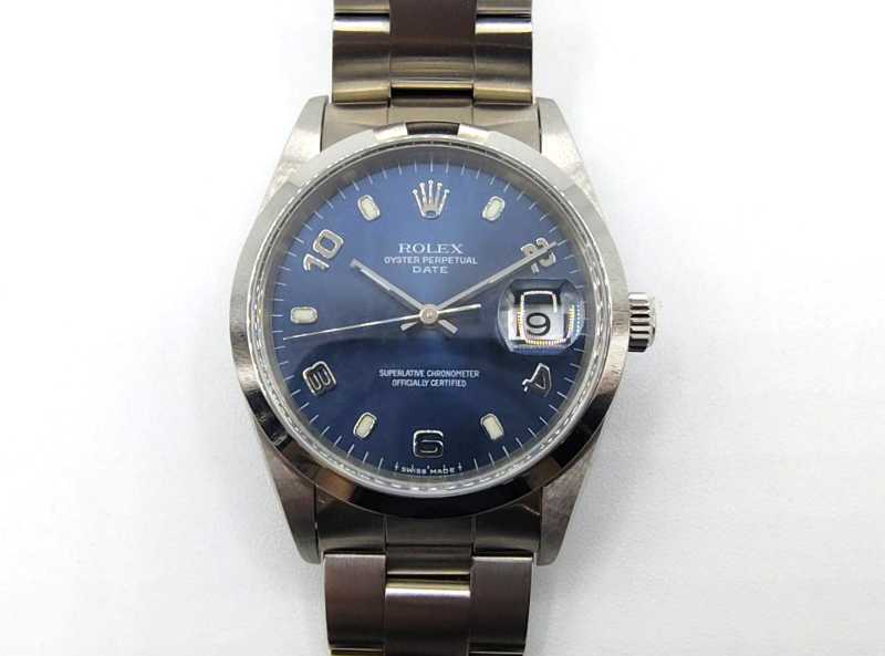 ロレックス買取 オイスターパーペチュアルデイト 15200