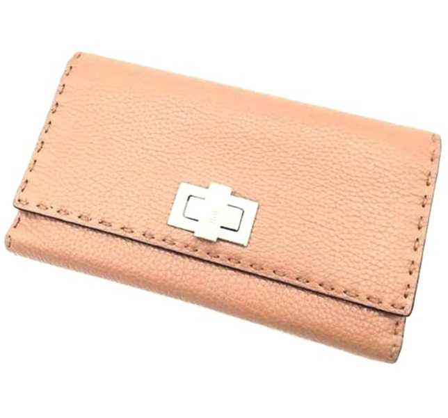 フェンディ買取　二つ折り長財布　セレリア　8M0308