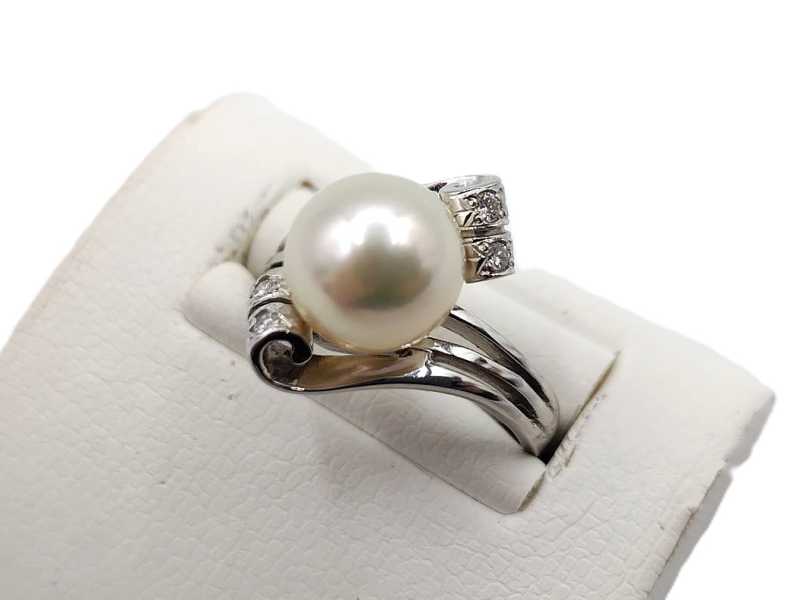ミキモト買取 Pt900 パール リング