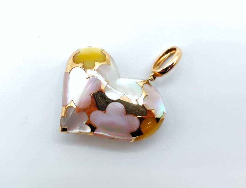 宝石買取 K18 シェル ペンダント トップ