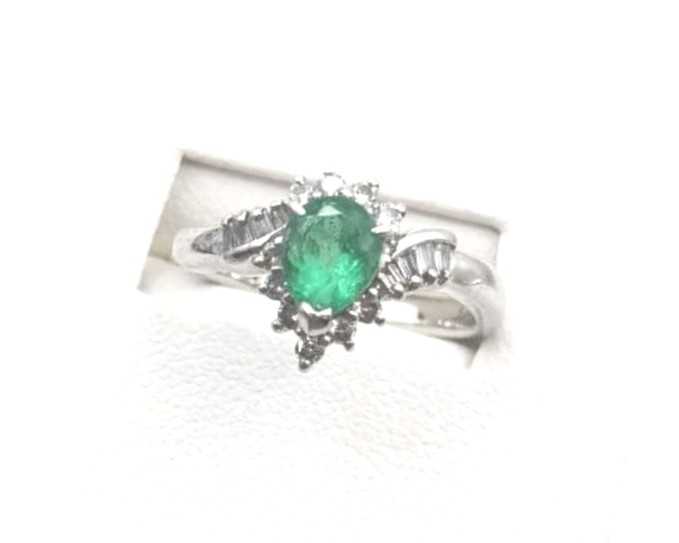 ジュエリー買取 エメラルド ダイヤモンドリング