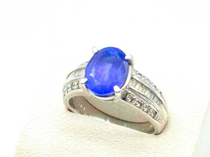 サファイア買取 リング プラチナ