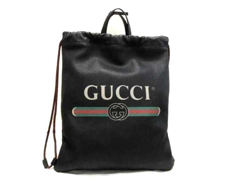 グッチ買取 ドローストリング バックパック 