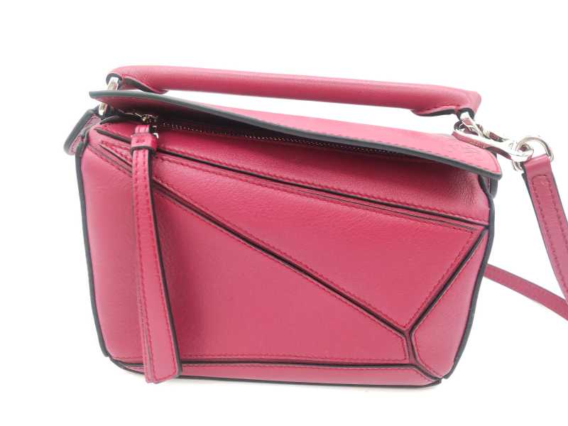 ロエベ買取 ミニパズルバッグ 