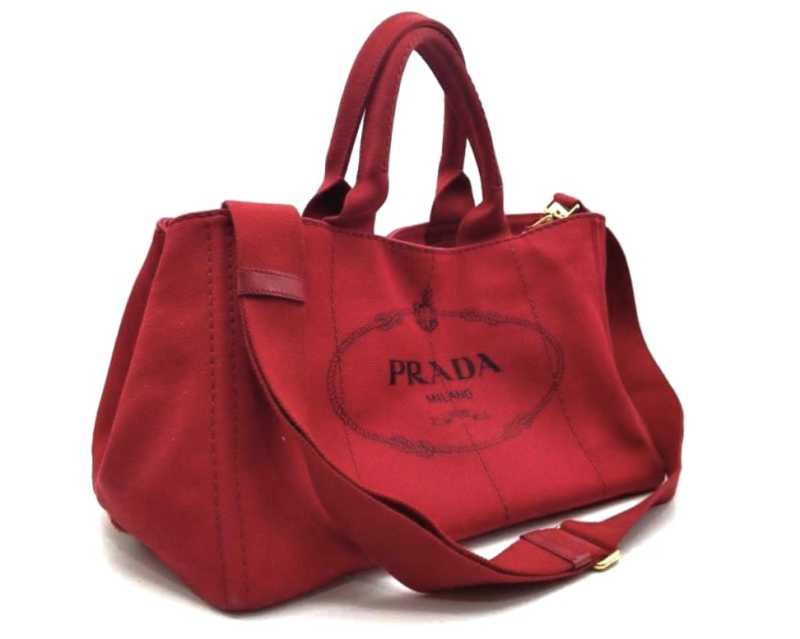 プラダ買取 カナパ トートバッグ 