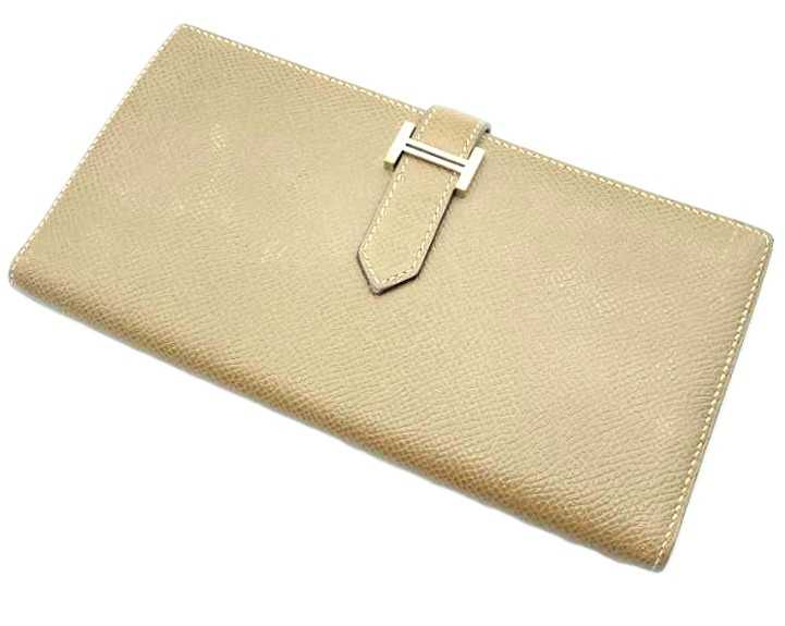 エルメス買取 ベアンスフレ エプソン エトゥープ Y刻