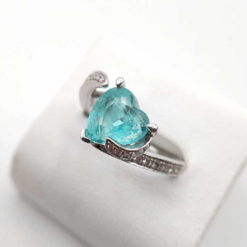 宝石買取 リング プラチナ パライバトルマリン