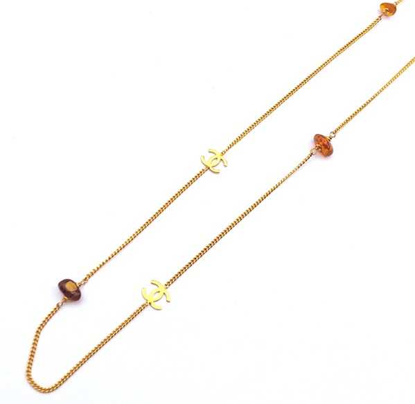 シャネル買取　ココマークロングネックレス　97V