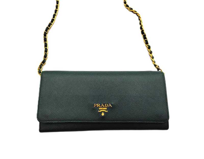 プラダ買取 チェーンウォレット 1M1290