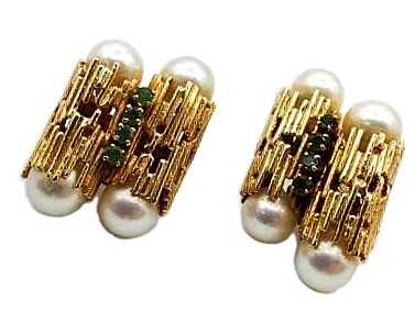 宝石買取 K14 パール イヤリング