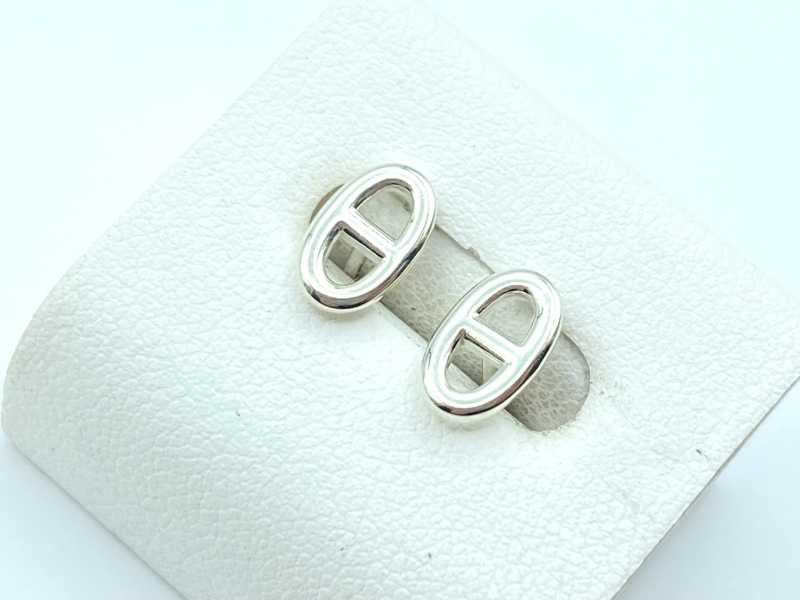 エルメス買取 SV925 シェーヌダンクル ピアス