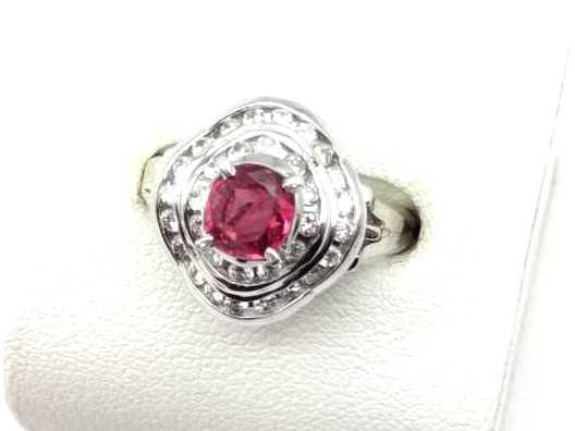 宝石買取 ルビー 指輪 Pt900