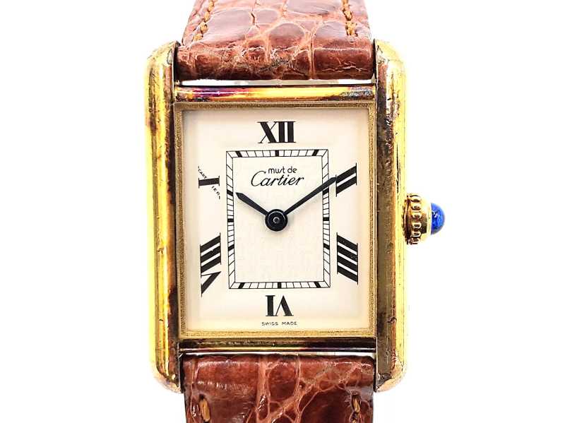 カルティエ買取 マストタンク GP革