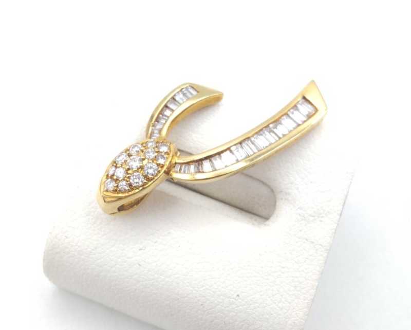 K18トップ　買取　ダイヤモンド