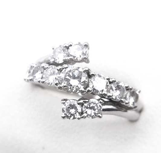 宝石買取　プラチナダイヤモンドリング