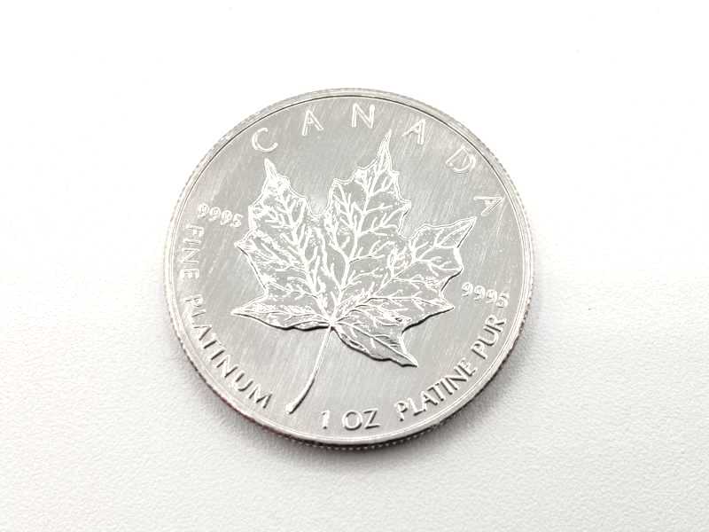 プラチナ買取 メイプルリーフコイン Pt1000