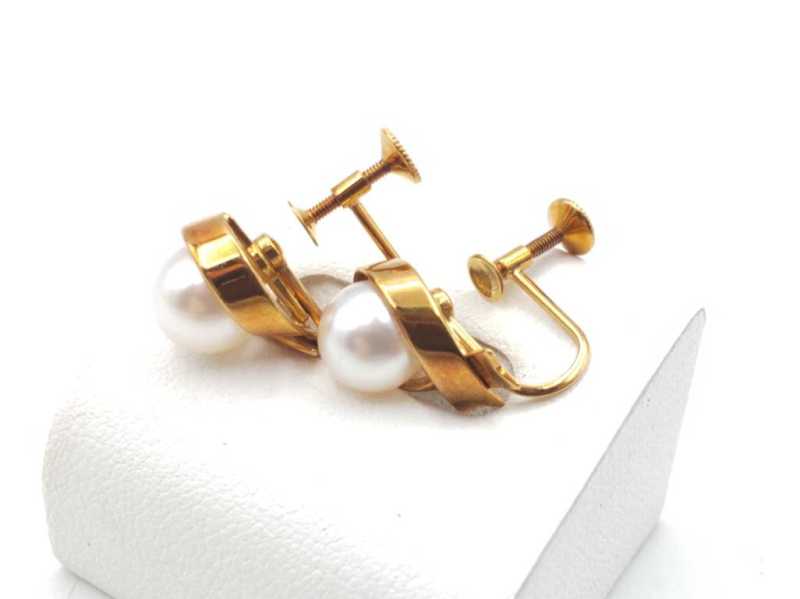 ミキモト　買取　イヤリング