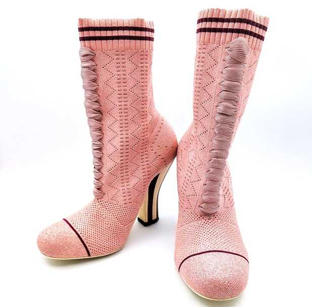 フェンディ買取　ソックスブーツ　ニット