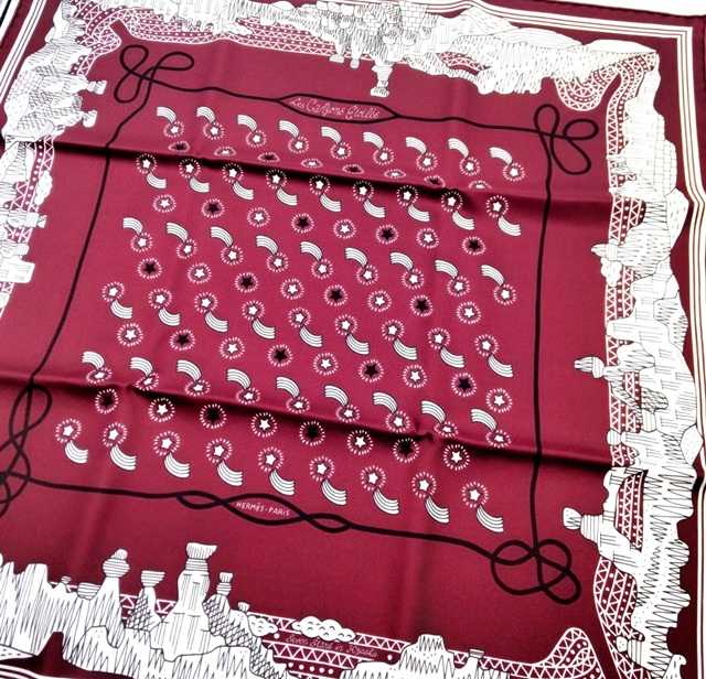 エルメス買取　カレ55　峡谷から星たちへ