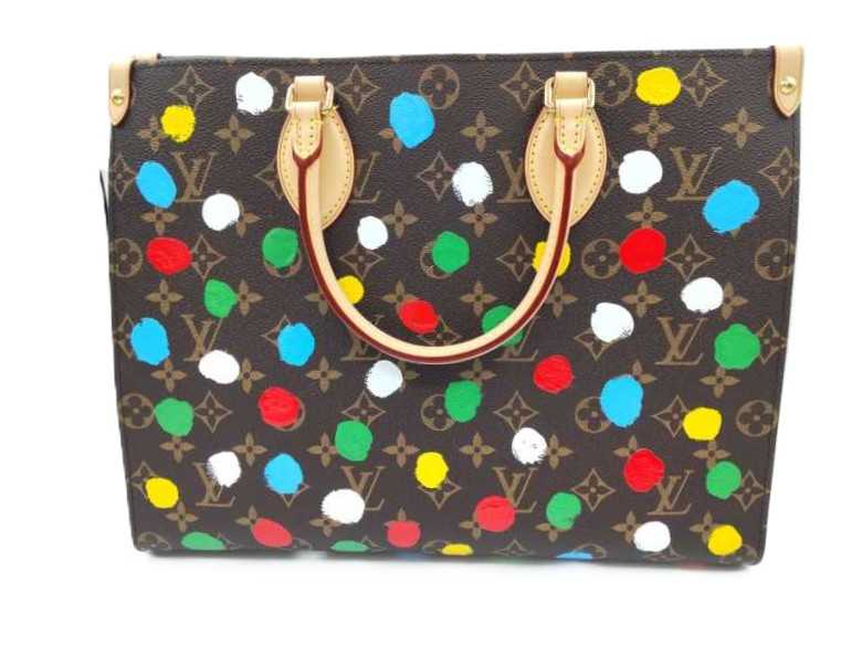 ルイヴィトン　買取　オンザゴー草間弥生