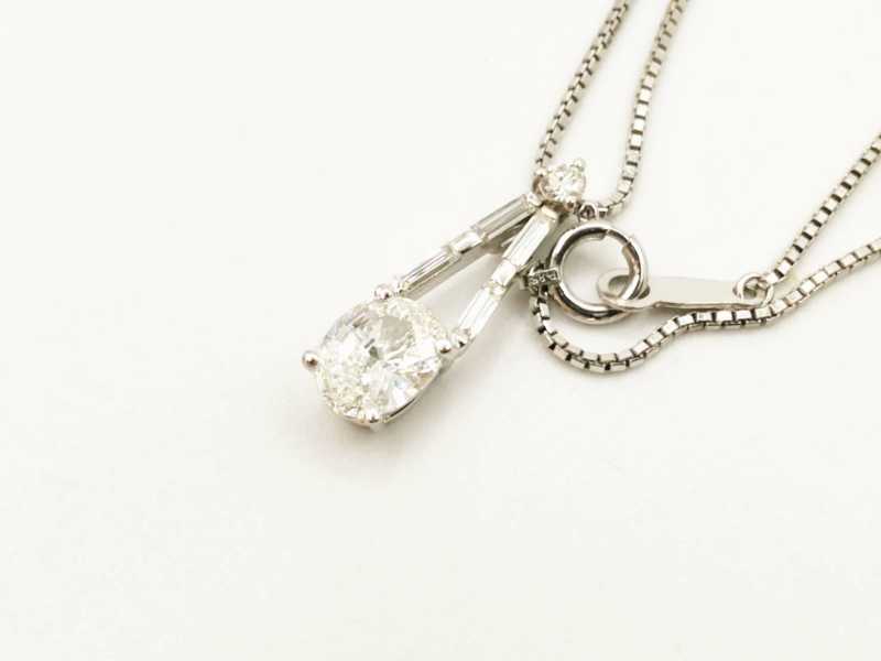 ダイヤモンド買取 プラチナネックレス