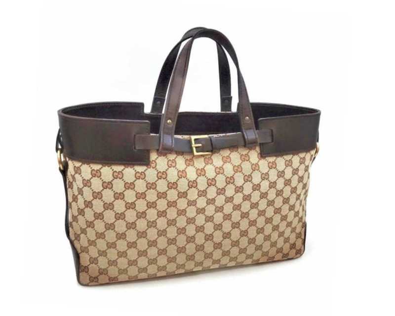 グッチ買取 GGキャンバス トートバッグ 