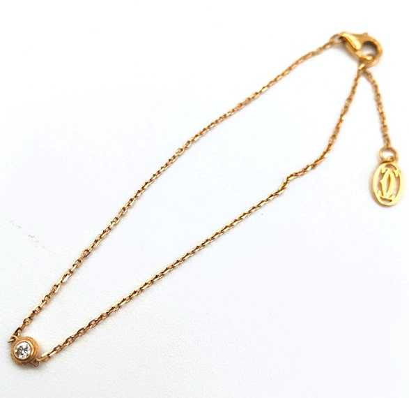 カルティエ買取　ダムールXSブレスレット　750