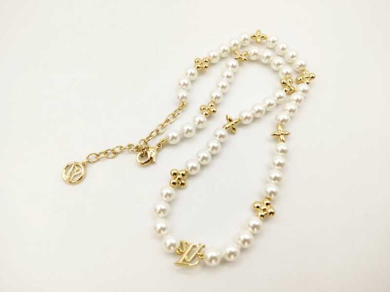 ルイヴィトン買取 ネックレス マイ LVパール M01990