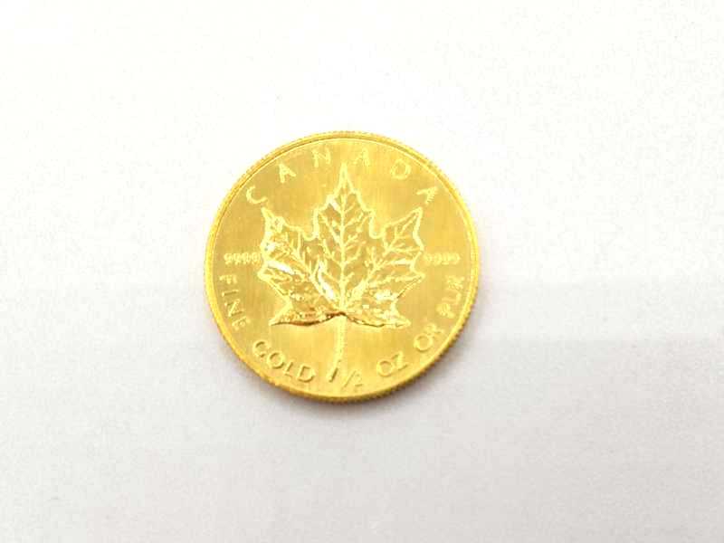 メイプルリーフ金貨　買取　1/4OZコイン