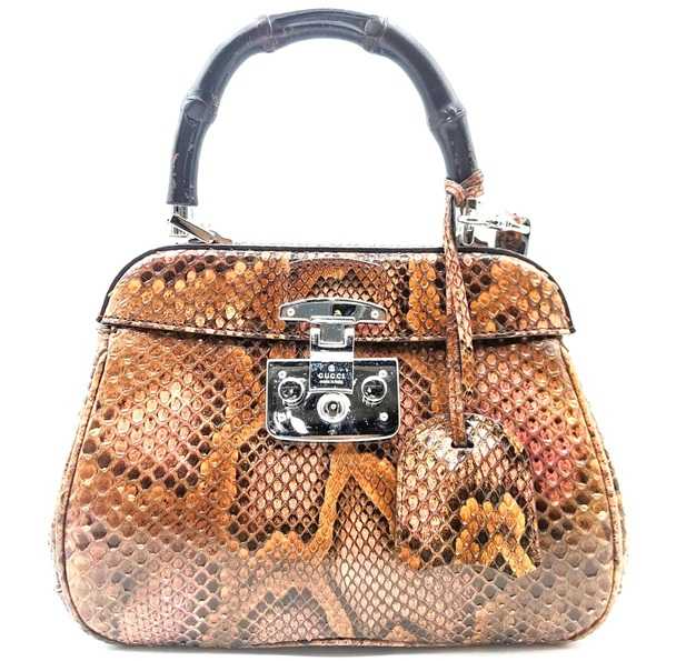 グッチ買取　レディロック　バンブー　353522