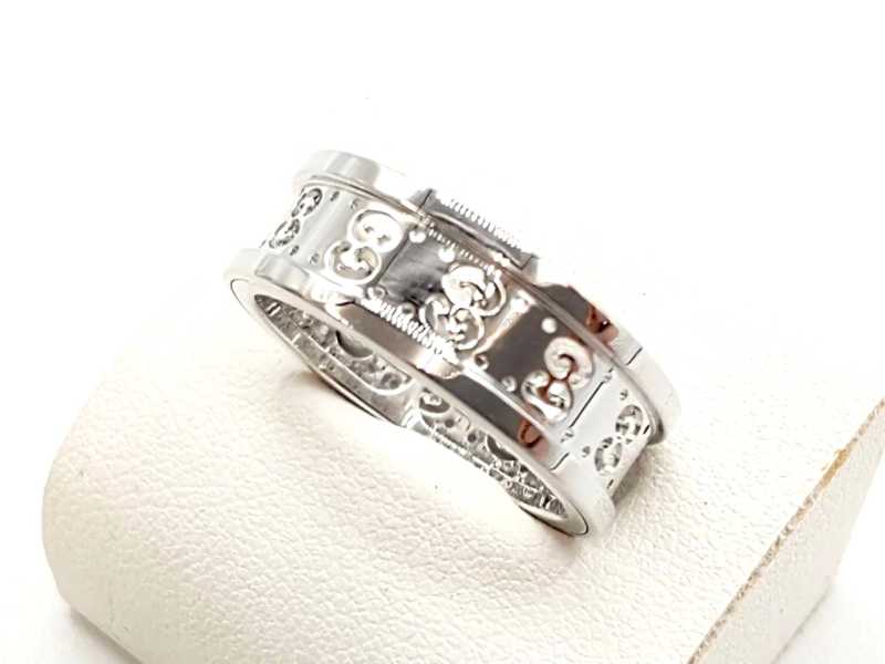 グッチ買取 K18WG アイコン トワール リング 