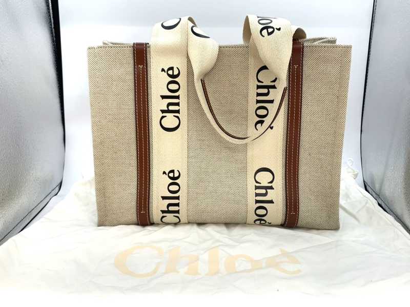 クロエ買取 ウッディミディアムトート