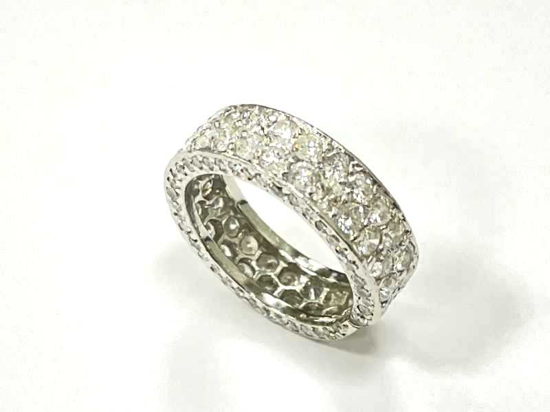 プラチナ買取 リング メレダイヤ Pt900 10ｇ