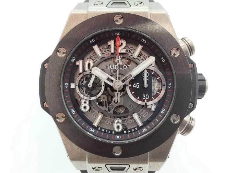 ウブロ買取 ビッグバン ウニコ チタニウム 411.NM.1170.RX