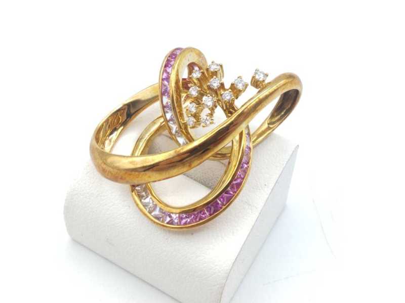 K18トップ　買取　ダイヤ