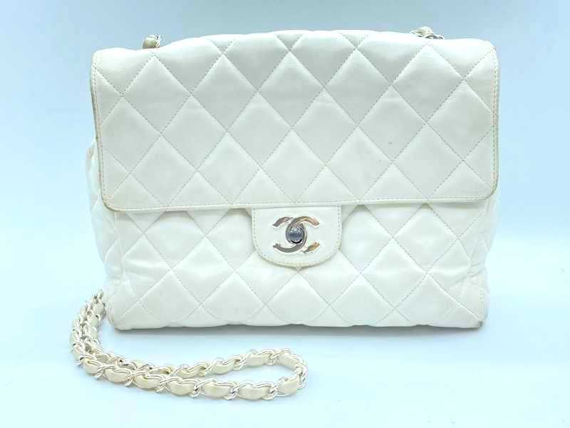シャネル買取 マトラッセ チェーンショルダーバッグ ラムスキン 3番台