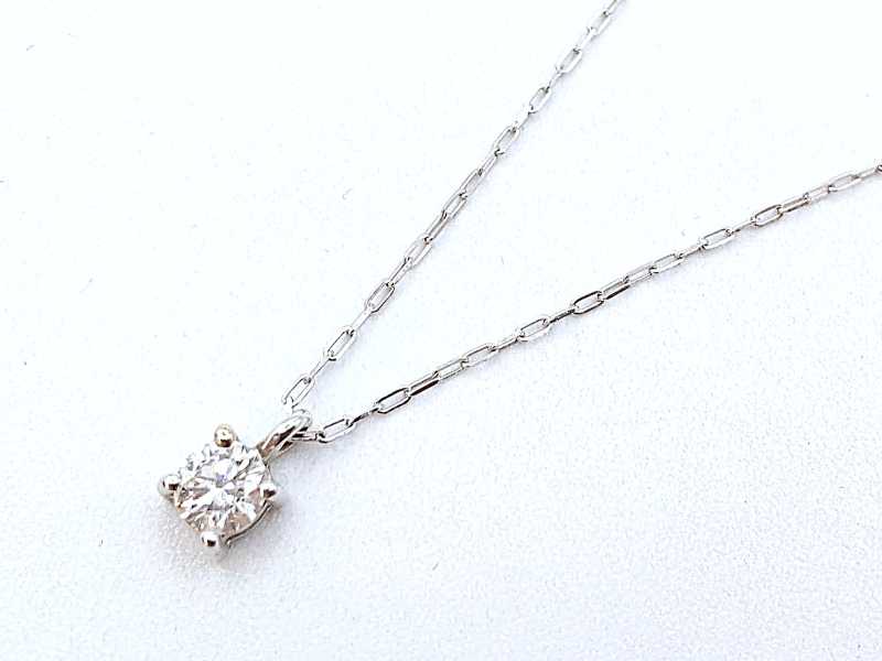 ダイヤモンド買取 0.3カラットネックレス