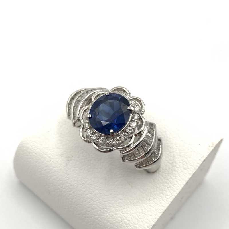 宝石買取 プラチナリング サファイア