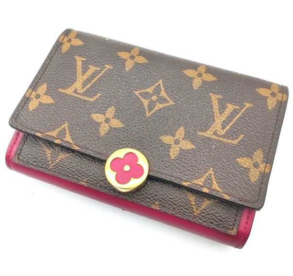 ルイヴィトン買取　ポルトフォイユフロールコンパクト　モノグラム　M64588