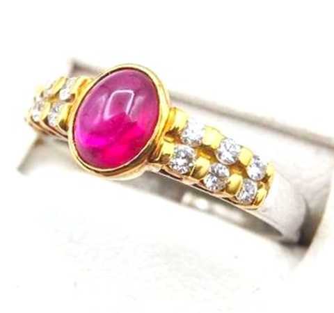宝石買取　ルビーダイヤモンドコンビリング