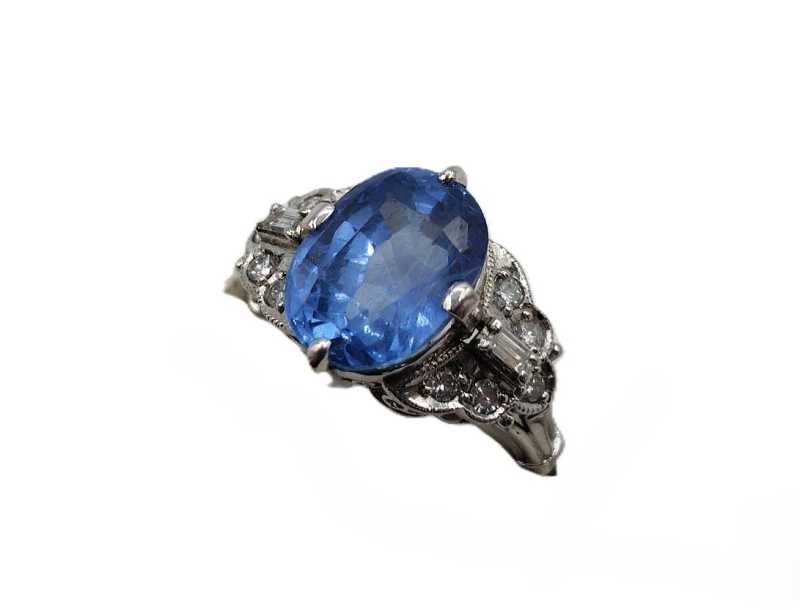 宝石買取 Pm サファイア ダイヤモンド リング