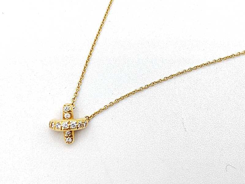 ティファニー買取 クロスステッチネックレス