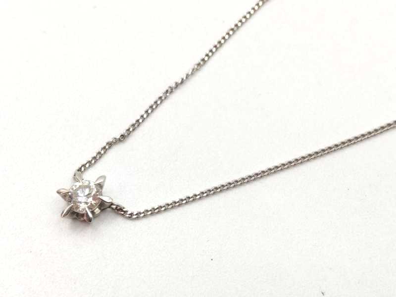ダイヤ　買取　ネックレス　0.3ｃｔ