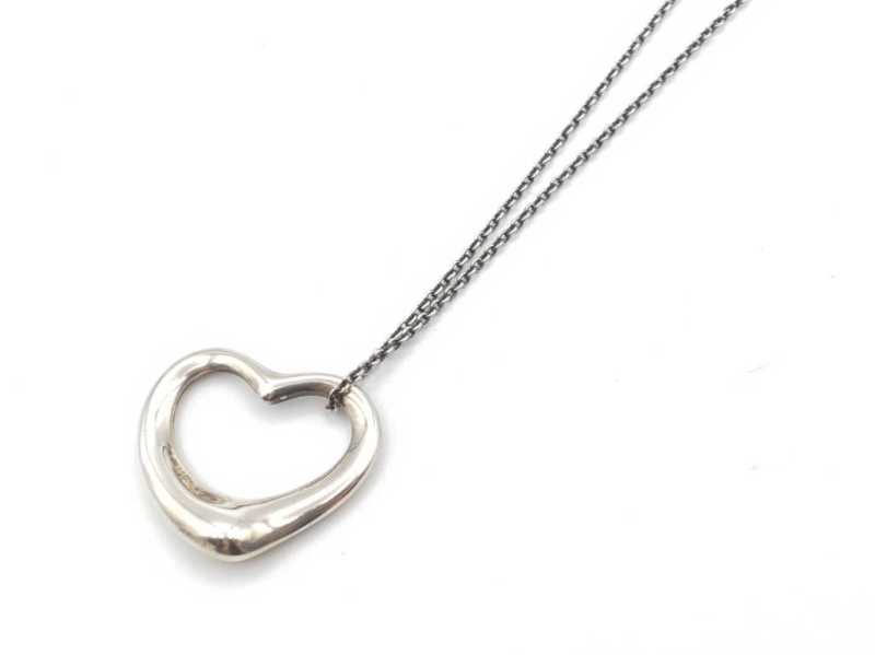 ティファニー　買取　オープンハートネックレス　SV925